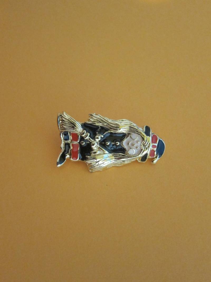 Sfj Vintage Halloween Hexe Brosche von ThePJCompany