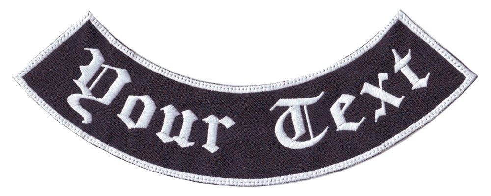 Personalisierter Gestickter Rocker-Patch Von 4 "Bis 11" | A von ThePatchLab