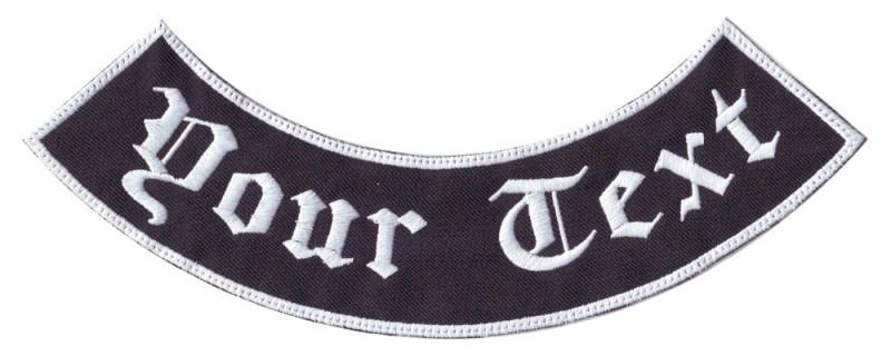 Personalisierter Gestickter Rocker-Patch Von 4 "Bis 11" | A von ThePatchLab