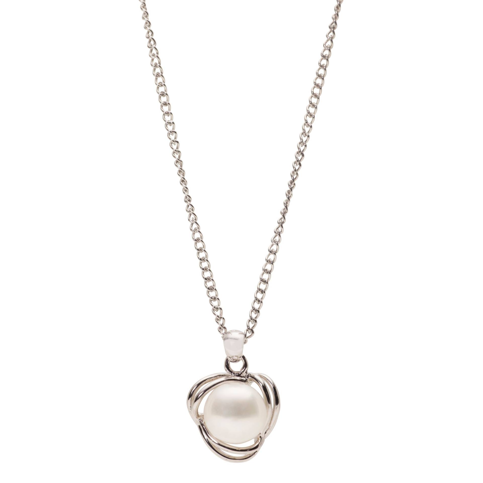 sterling Silber Liebe Knoten Anhänger Mit Süßwasser Kultivierte Perle sterling Silber Liebe Knoten Anhänger Mit Süßwasser Kultivierte Perle von ThePearlExchange