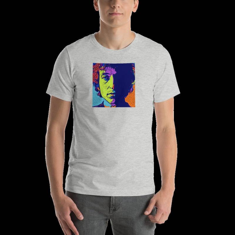 Bob Dylan Art T-Shirt Benutzerdefiniertes Rockmusik-T-Shirt Bob Dylan Art T-Shirt Benutzerdefiniertes Rockmusik-T-Shirt von ThePerfectGoods