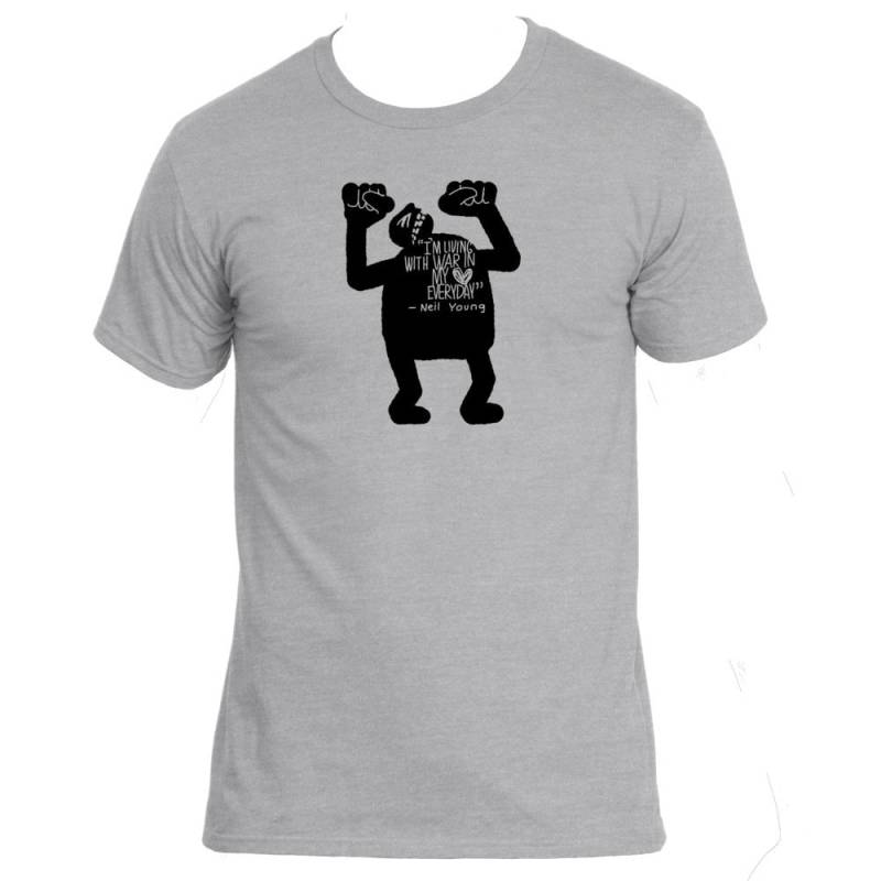 Neil Young T-Shirt Vintage-Inspiriertes Rock-T-Shirt Neil Young T-Shirt Vintage-Inspiriertes Rock-T-Shirt von ThePerfectGoods
