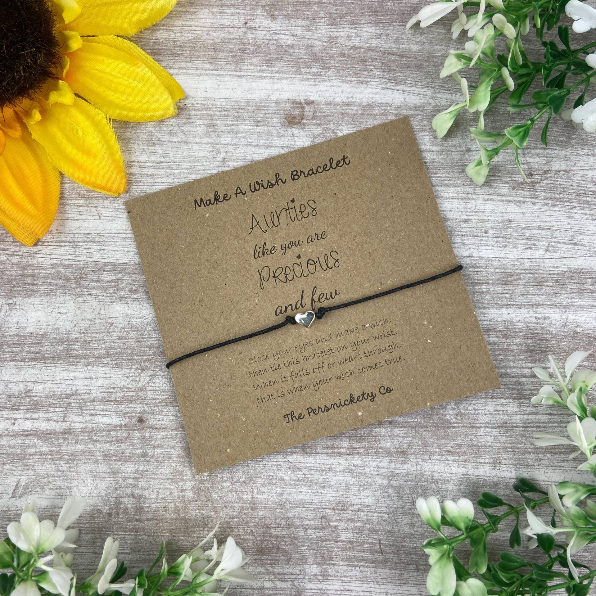 Tante, Tante Armband, Geschenk Für Geschenk, Bettelarmband, Herz Geburtstag, Neue von ThePersnicketyCo