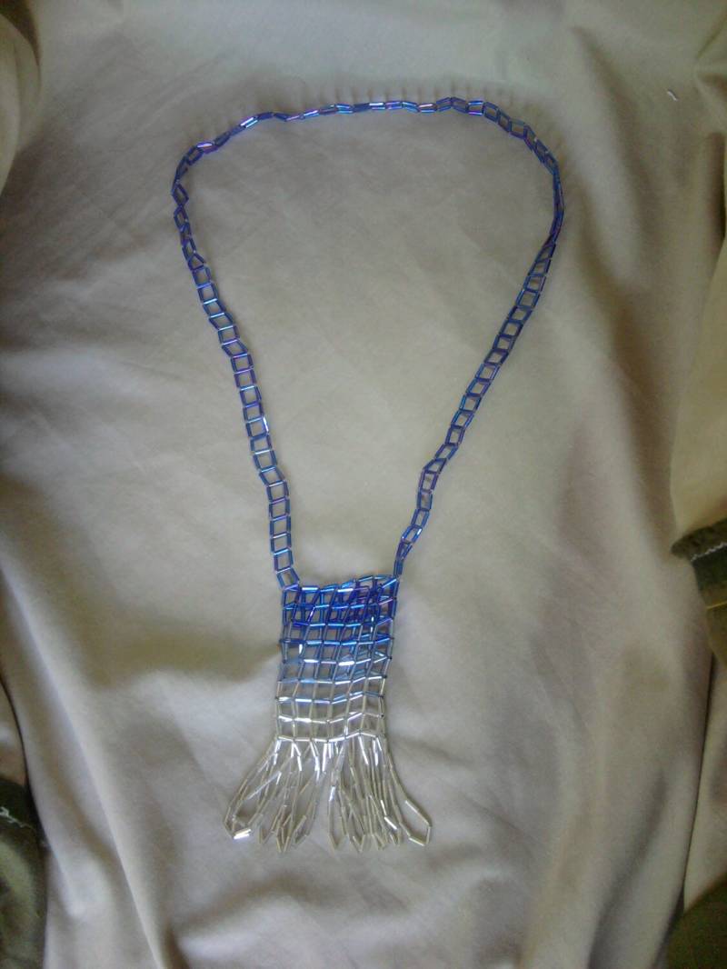 Blaue Ombre Amulet Bag von ThePhoenixFeather
