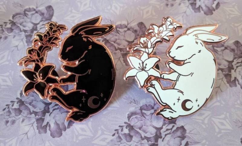 Vorbestellung Starlight Rabbit - Varianten Night & Day Frühlingskollektion von ThePicketyWitchShop