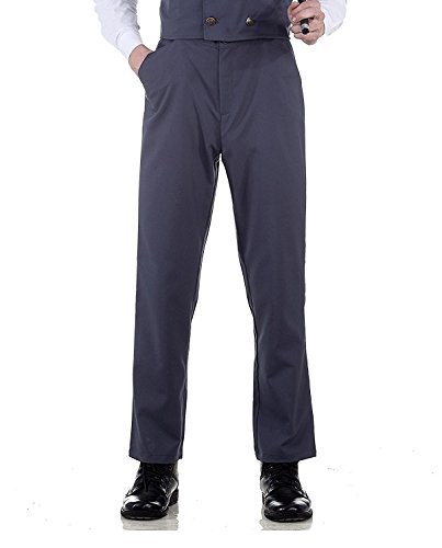 ThePirateDressing Herren Hose Grau Grau Gr. M, Grau - Grau von ThePirateDressing