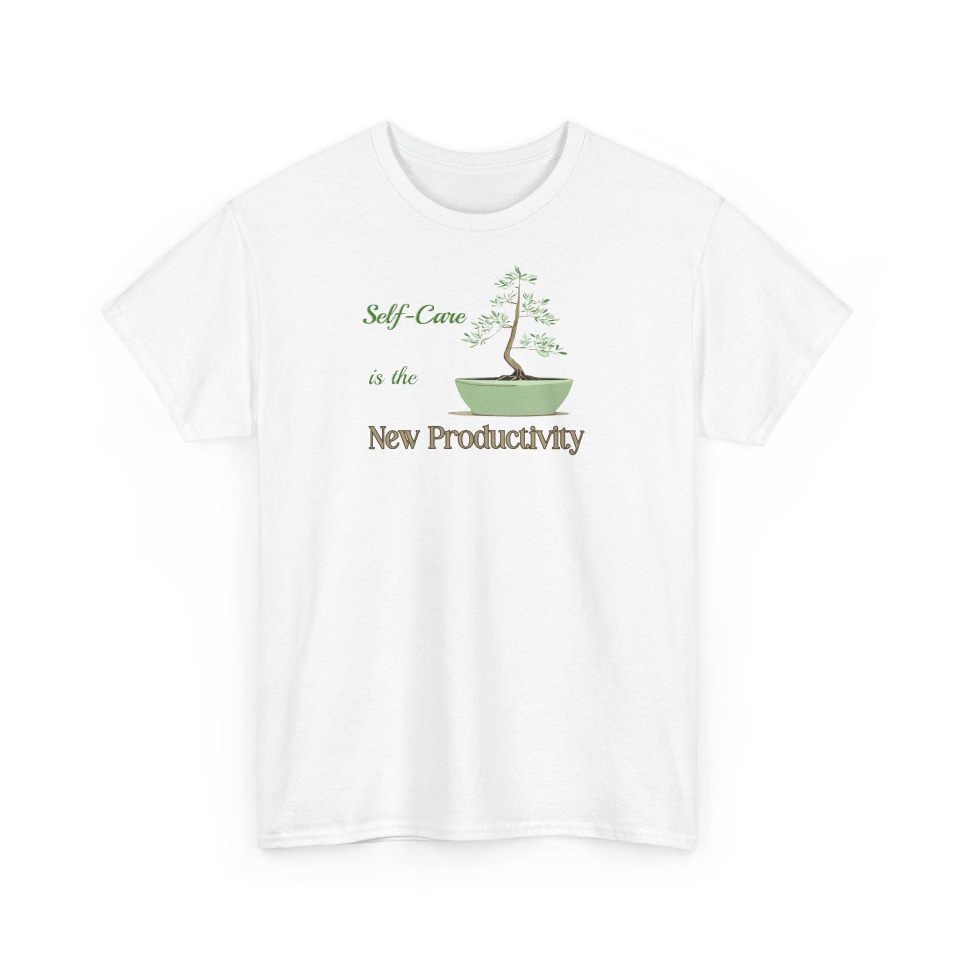 Self Care Is New Productivity T-Shirt | Premium Bonsai Design Sustainable Mindfulness Apparel European Quality Standards Self Care Is New Productivity T-Shirt | Premium Bonsai Design Sustainable Mindfulness Apparel European Quality Standards von ThePixelForgeStudio