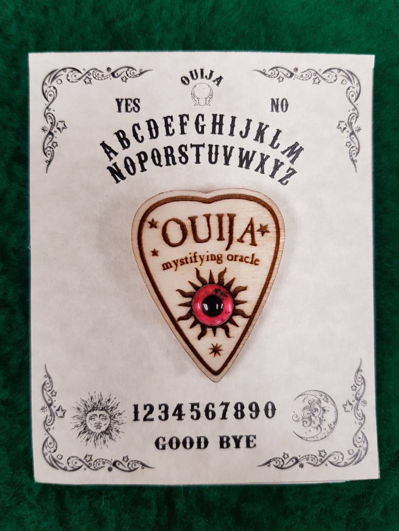Lasergeschnitten Und Graviert Ouija Planchette Stift von ThePrairieCorner