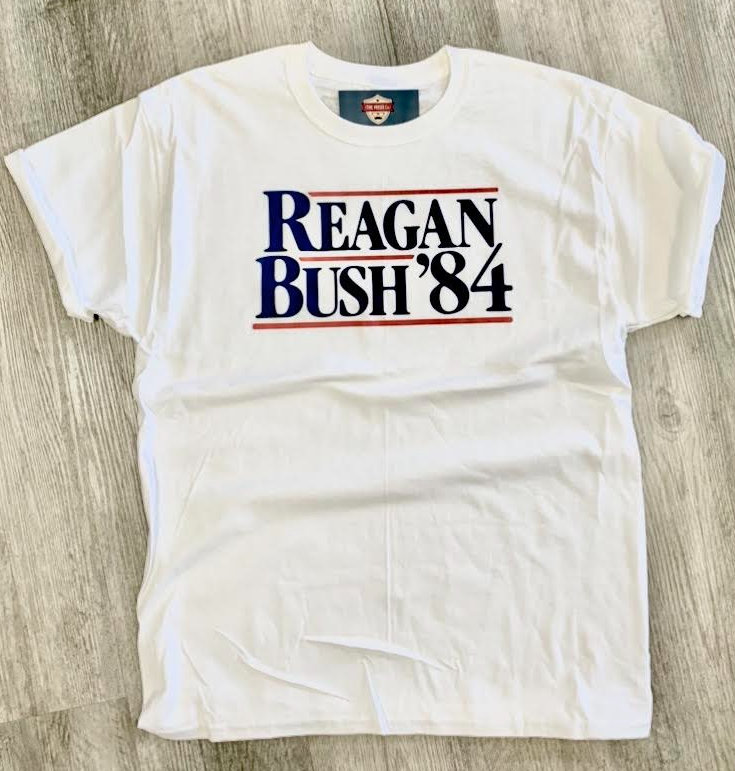 Reagan Bush 1984 Vintage Stil Kampagne Shirt Reagan Bush 1984 Vintage Stil Kampagne Shirt von ThePressBrand