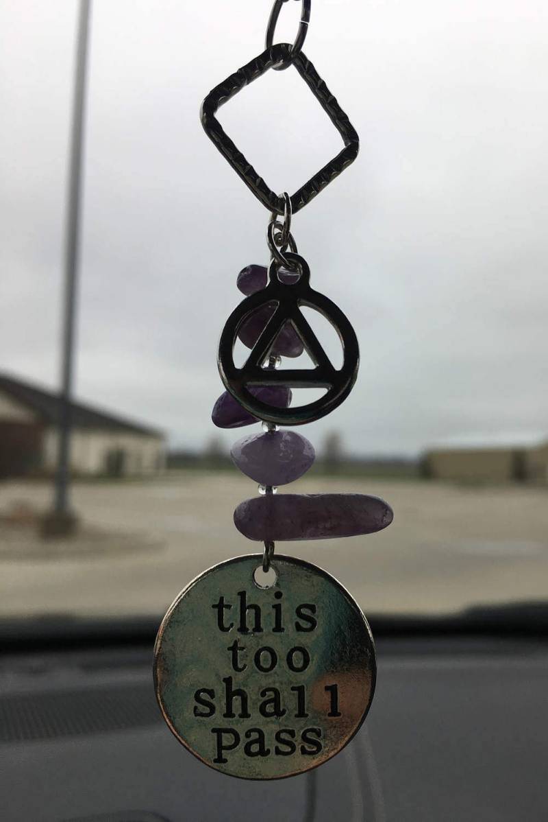 Auch Dies Soll Passieren Auto Charme Amethyst Nüchtern Nüchternheit Förderer Genesung Odaat Sucht von ThePricklyLotus