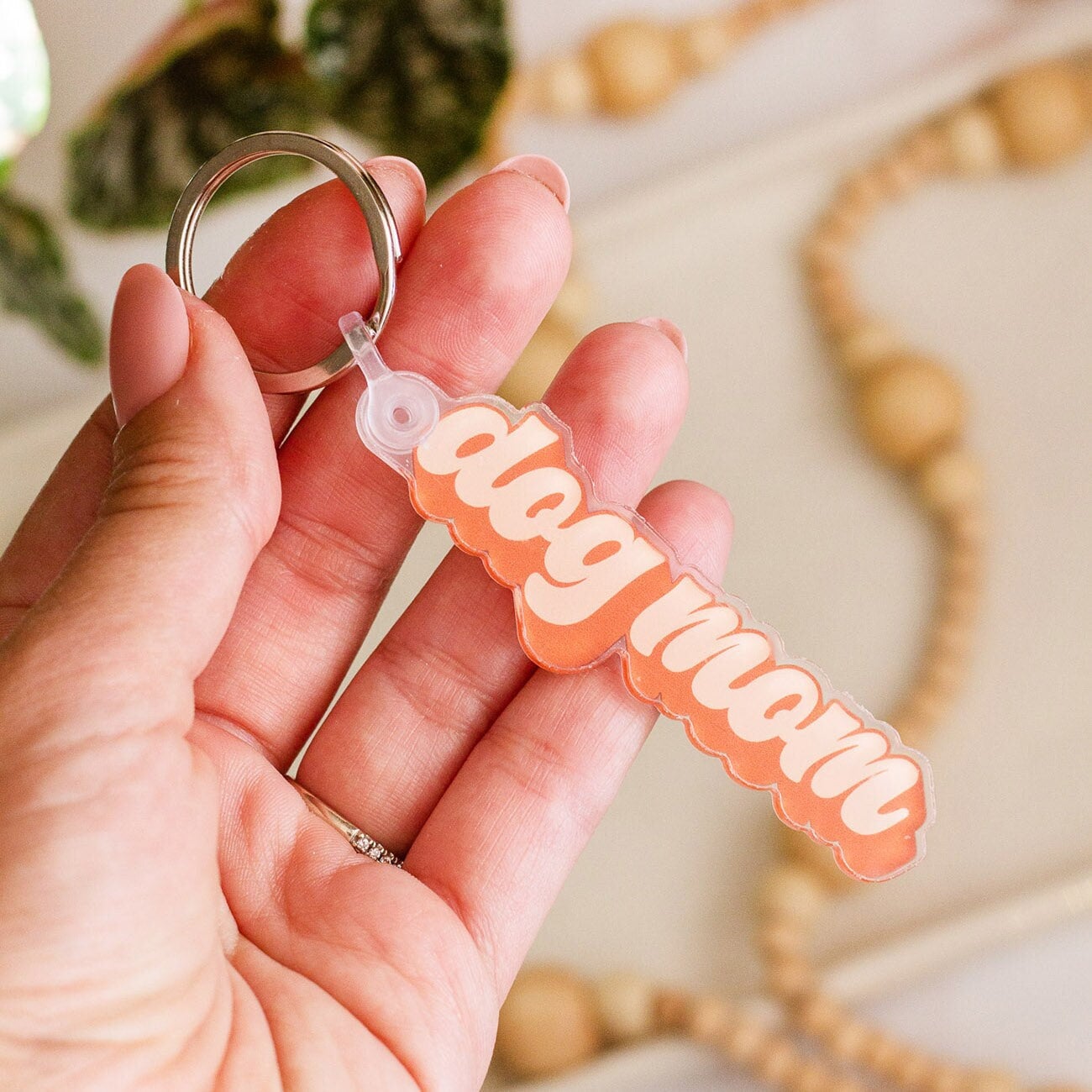 Hund Mama Schlüsselbund, Hunde Liebhaber Geschenk, Armband Schlüsselband Charme, Tier Geschenke Für Sie Hund Mama Schlüsselbund, Hunde Liebhaber Geschenk, Armband Schlüsselband Charme, Tier Geschenke Für Sie von ThePrintPantryCo