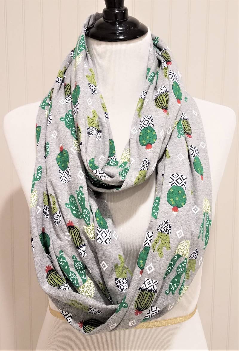 Can't Touch Dieser Kaktus Infinity Schal von TheProverbialShop