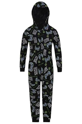 ThePyjamaFactory Jungen I Paused My Game To Be Here Gaming-Schlafanzug, grün, 12-13 Jahre von ThePyjamaFactory