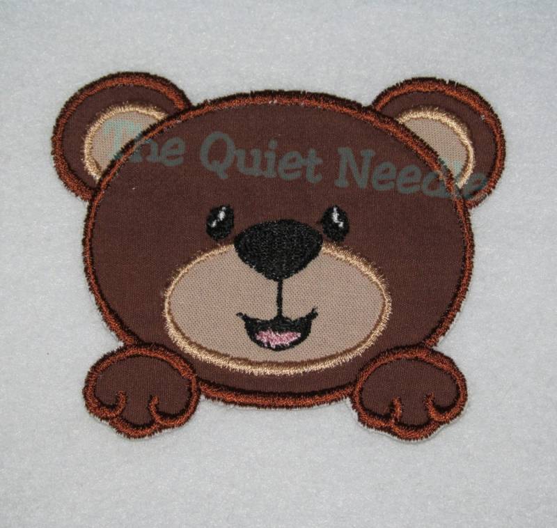 Teddy Bär Applikation Zum Aufbügeln - Gestickter Kein Nähen Aufnäher Waldtiere Teddybär-Verzierung Made To Order Baby-Abziehbild Teddy Bär Applikation Zum Aufbügeln - Gestickter Kein Nähen Aufnäher Waldtiere Teddybär-Verzierung Made To Order Baby-Abziehbild von TheQuietNeedle