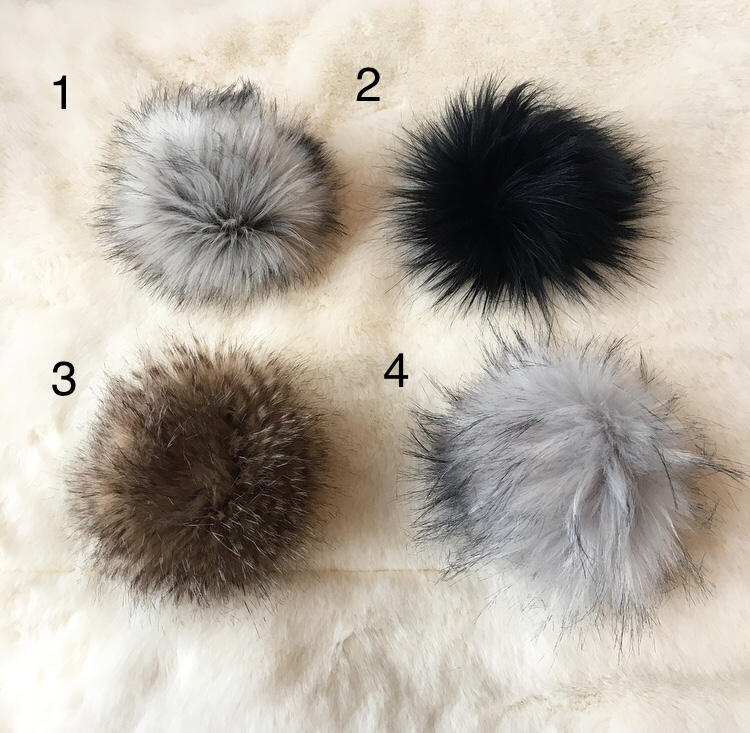Kunstpelz Pompoms, Vegan Grausamkeitsfrei Kunstpelz, Strickwaren Pompom, Pompom Mütze, Pom Für Mütze von TheRainbowDesigns