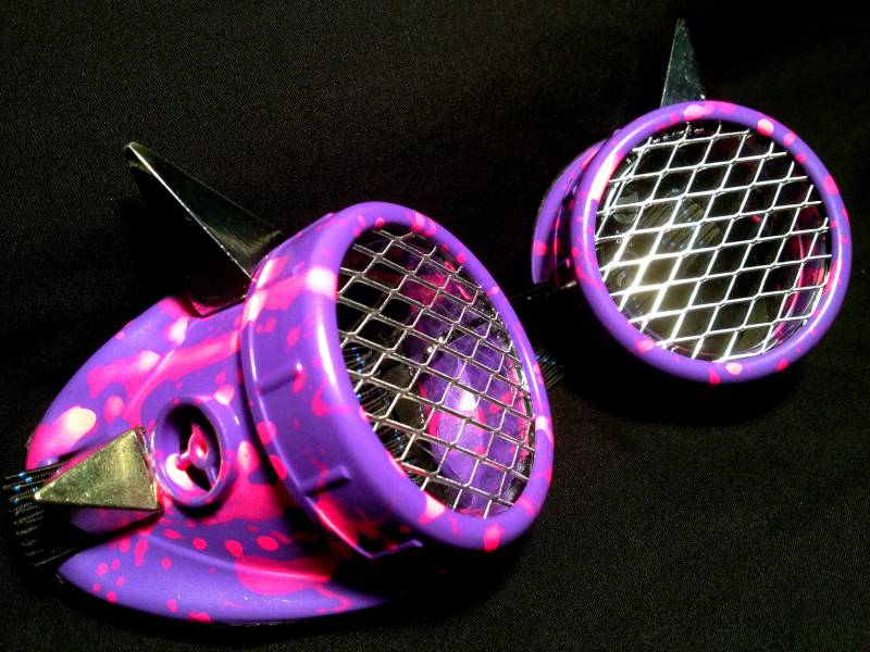 Cyber Goggles #g248Uv Lila & Uv Pink Cyber Goggles #g248Uv Lila & Uv Pink von TheRealBrokenBrains
