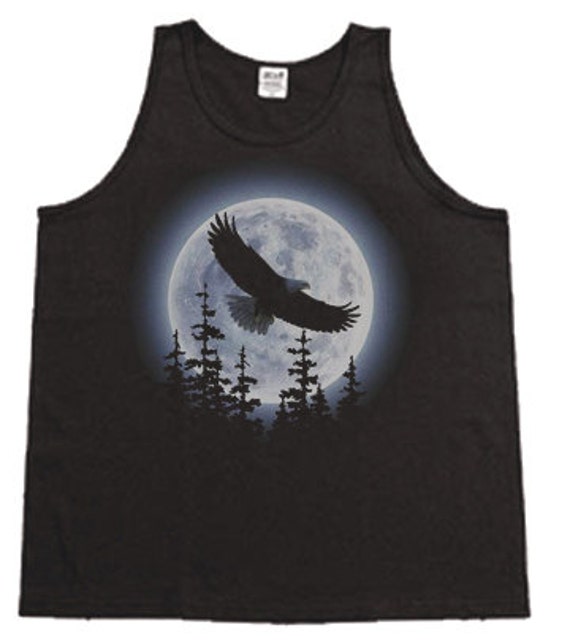 Eagle Moon/Mens Pullunder Oder Ärmelloses T-Shirt Eagle Moon/Mens Pullunder Oder Ärmelloses T-Shirt von TheRedCaboose