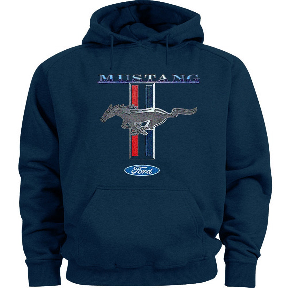 Ford Mustang Kapuzenpullover Sweatshirt von TheRedCaboose