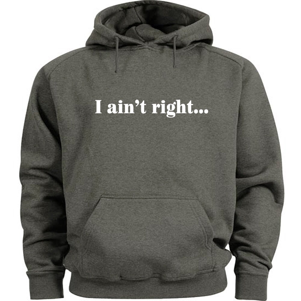 Ich Bin Nicht Richtig Lustige Hoodie Sweatshirt von TheRedCaboose