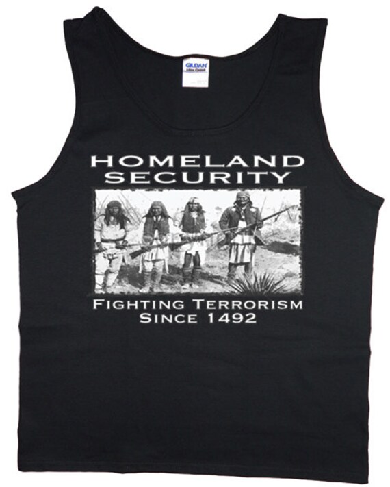 Mens/Heimatschutz Tank Top Oder Ärmelloses T-Shirt Mens/Heimatschutz Tank Top Oder Ärmelloses T-Shirt von TheRedCaboose
