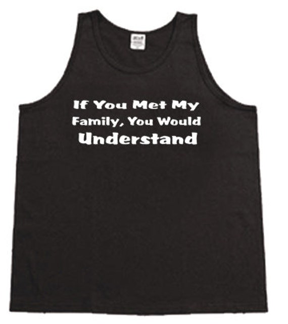 Traf Meine Familie/Mens Pullunder Oder Ärmelloses T-Shirt Traf Meine Familie/Mens Pullunder Oder Ärmelloses T-Shirt von TheRedCaboose