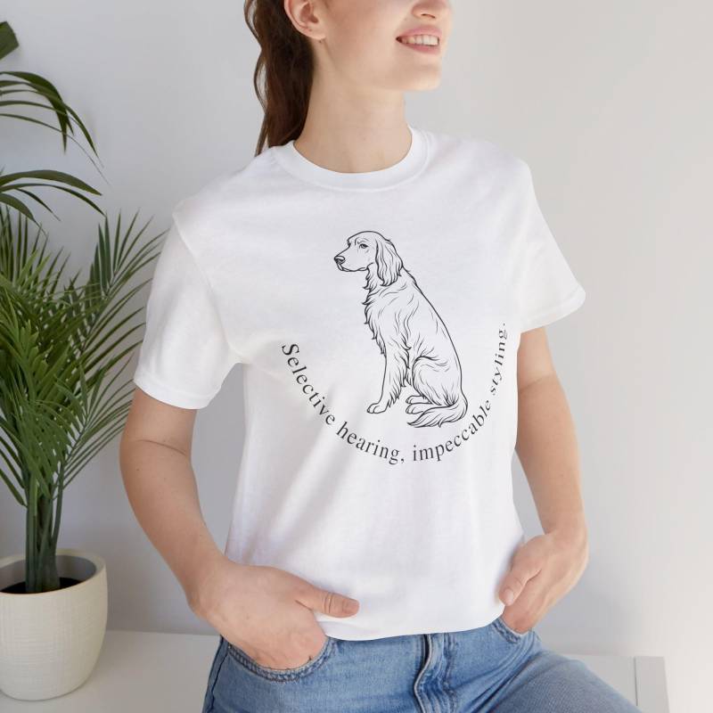 Lustiges Irish Setter T-Shirt | Versand Aus Deutschland | Selective Unisex-T-Shirt Für Hundeliebhaber Kleidung Setter-Besitzer Lustiges Irish Setter T-Shirt | Versand Aus Deutschland | Selective Unisex-T-Shirt Für Hundeliebhaber Kleidung Setter-Besitzer von TheRedDogShop