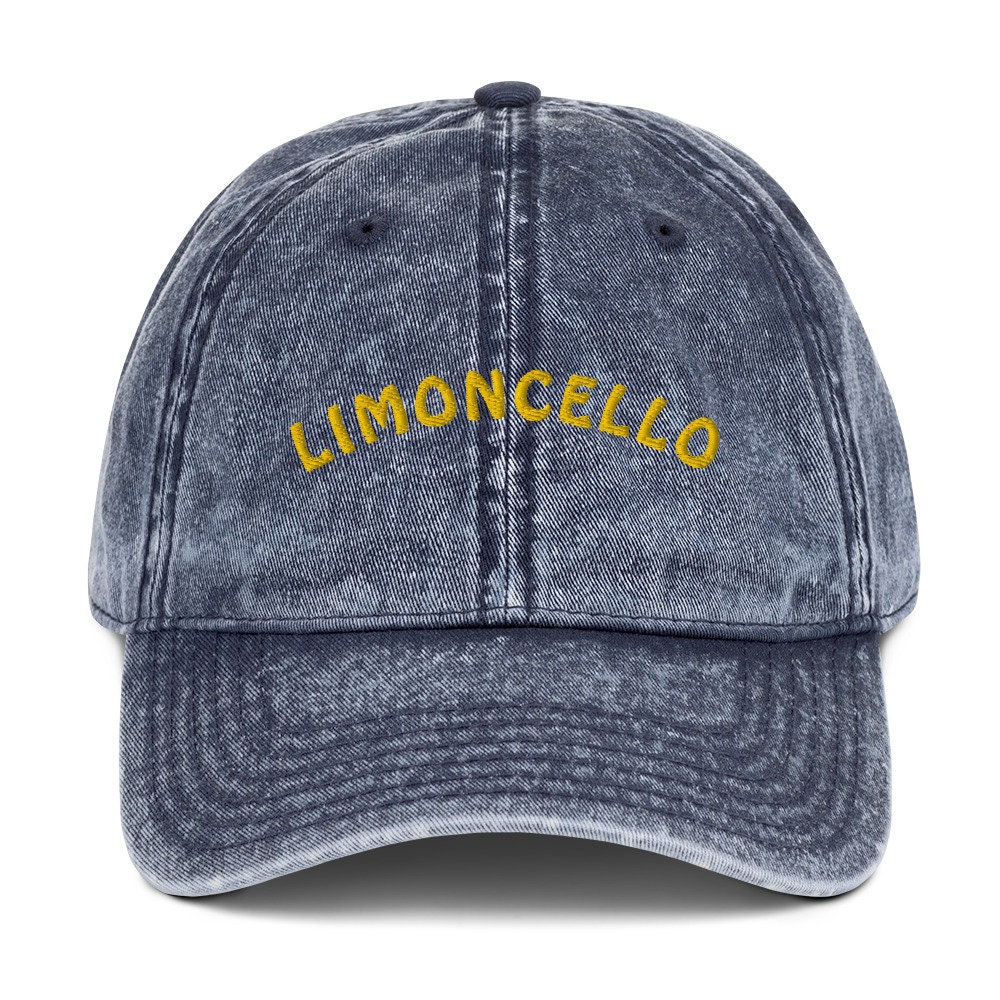 Limoncello - Baseball Vintage Bestickte Kappe von TheRefinedSpirit