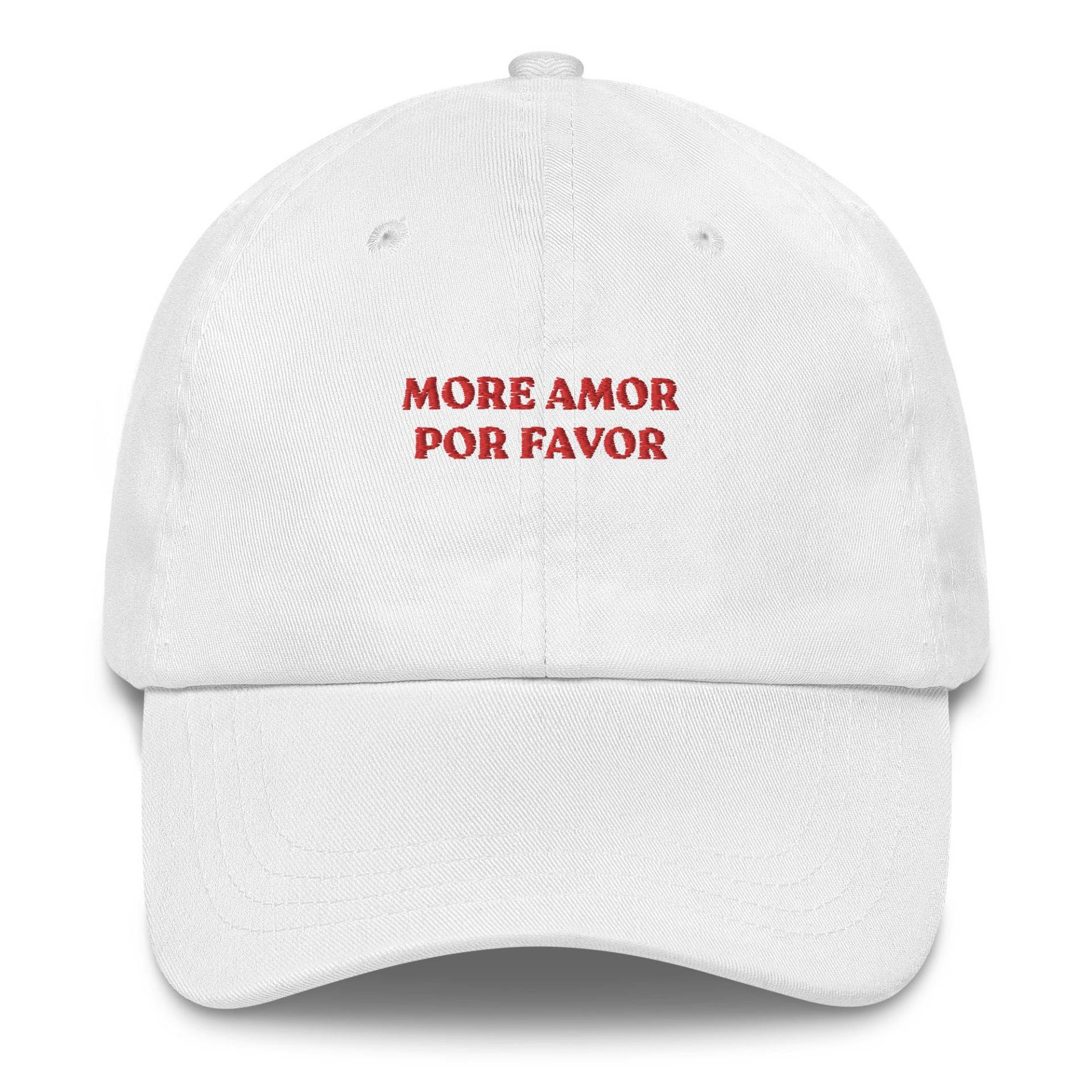 Mehr Amor Por Favor - Bestickte Baseballkappe von TheRefinedSpirit