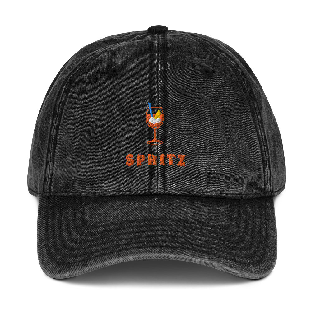 Spritz - Baseball Vintage Bestickte Kappe von TheRefinedSpirit