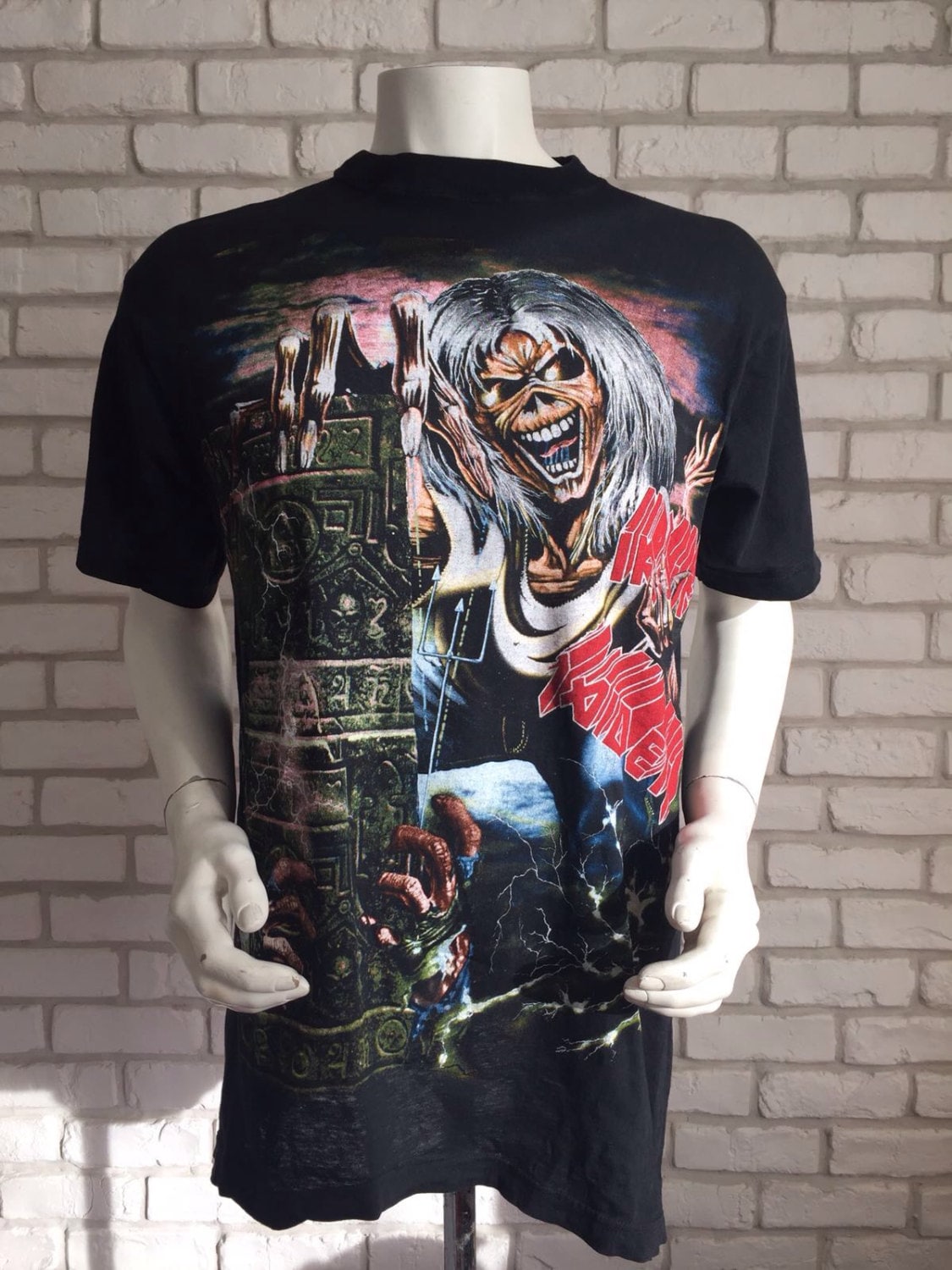 Jahrgang Anfang Der 90Er Jahre Iron Maiden T-Shirt Neuwertig von TheRockChickCloset