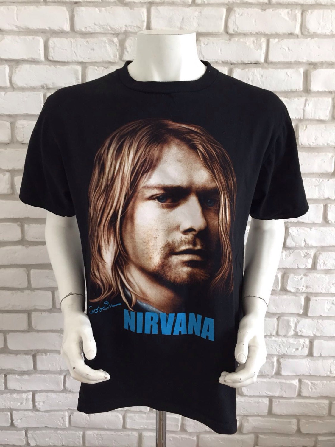 Original Vintage Nirvana T-Shirt Der 90Er Jahre von TheRockChickCloset