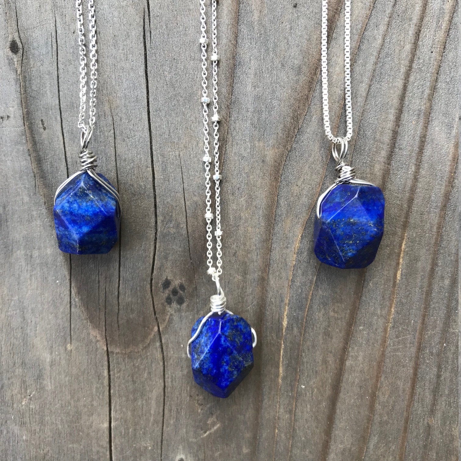Lapis Lazuli Halskette/Anhänger Blauer Schmuck Lapis Lazuli Halskette/Anhänger Blauer Schmuck von TheRockStarGirl
