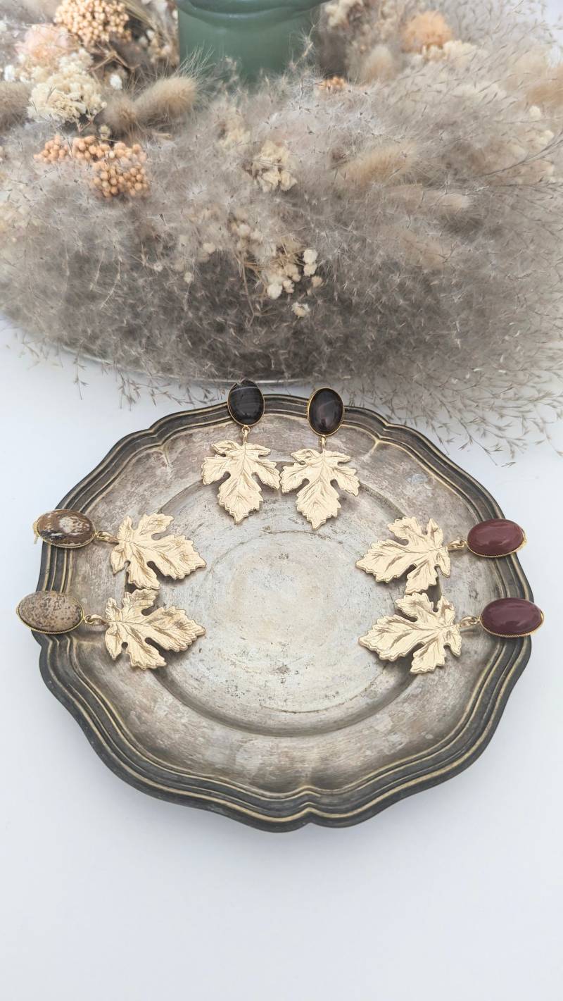 statement Ahorn Blatt Ohrringe statement Ahorn Blatt Ohrringe von TheRoyalDesignShop