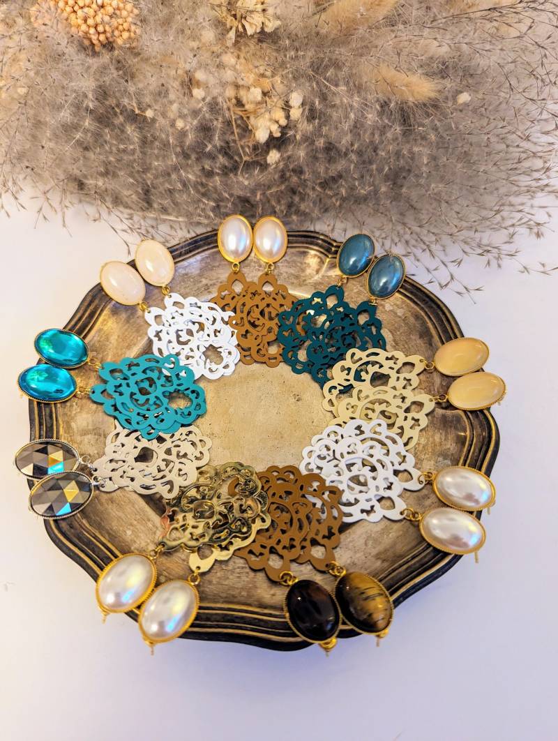 statement Ornament Ohrringe statement Ornament Ohrringe von TheRoyalDesignShop