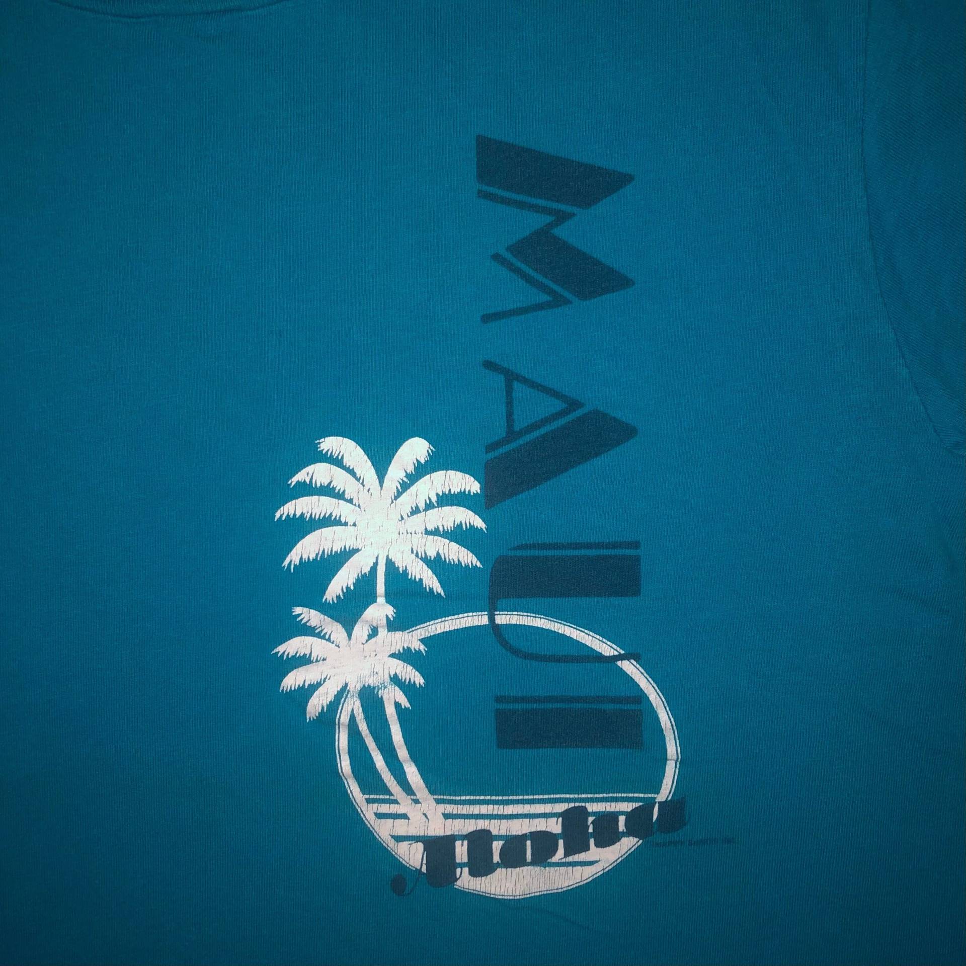 Vintage 1980S Maui Hawaii Tourist T Shirt Small - 80S Surf Soft Happy Shirts Single Stitch Vintage 1980S Maui Hawaii Tourist T Shirt Small - 80S Surf Soft Happy Shirts Single Stitch von TheRummageCloset