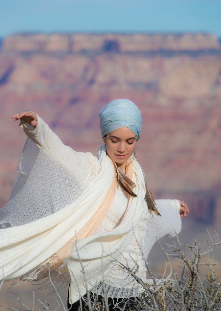 Long Time Sun Indigo Kopftuch/Turban Long Time Sun Indigo Kopftuch/Turban von TheSangat