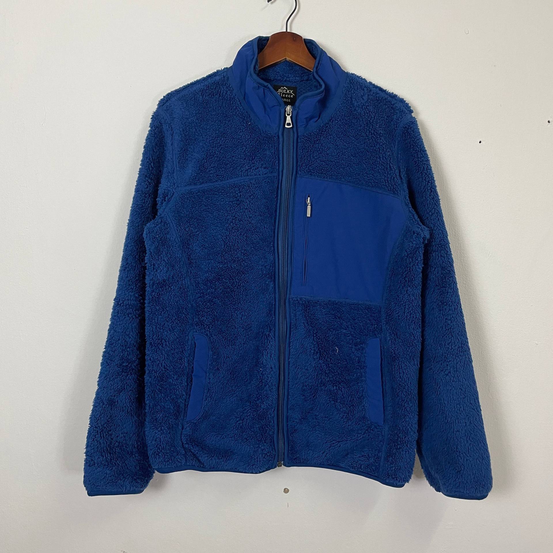 Vintage Bukly X Uniqlo Fleeceartige Jacke Zipper Ups Fleecejacke Größe M von TheShahStore