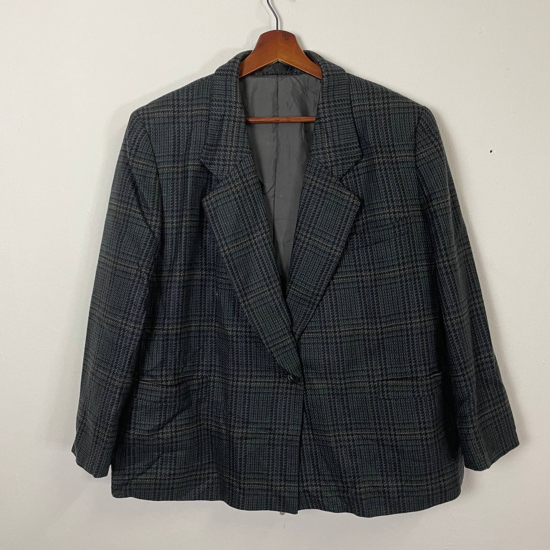 Vintage Burberry's Mantel Jacke Burberry Blazer Größe L von TheShahStore