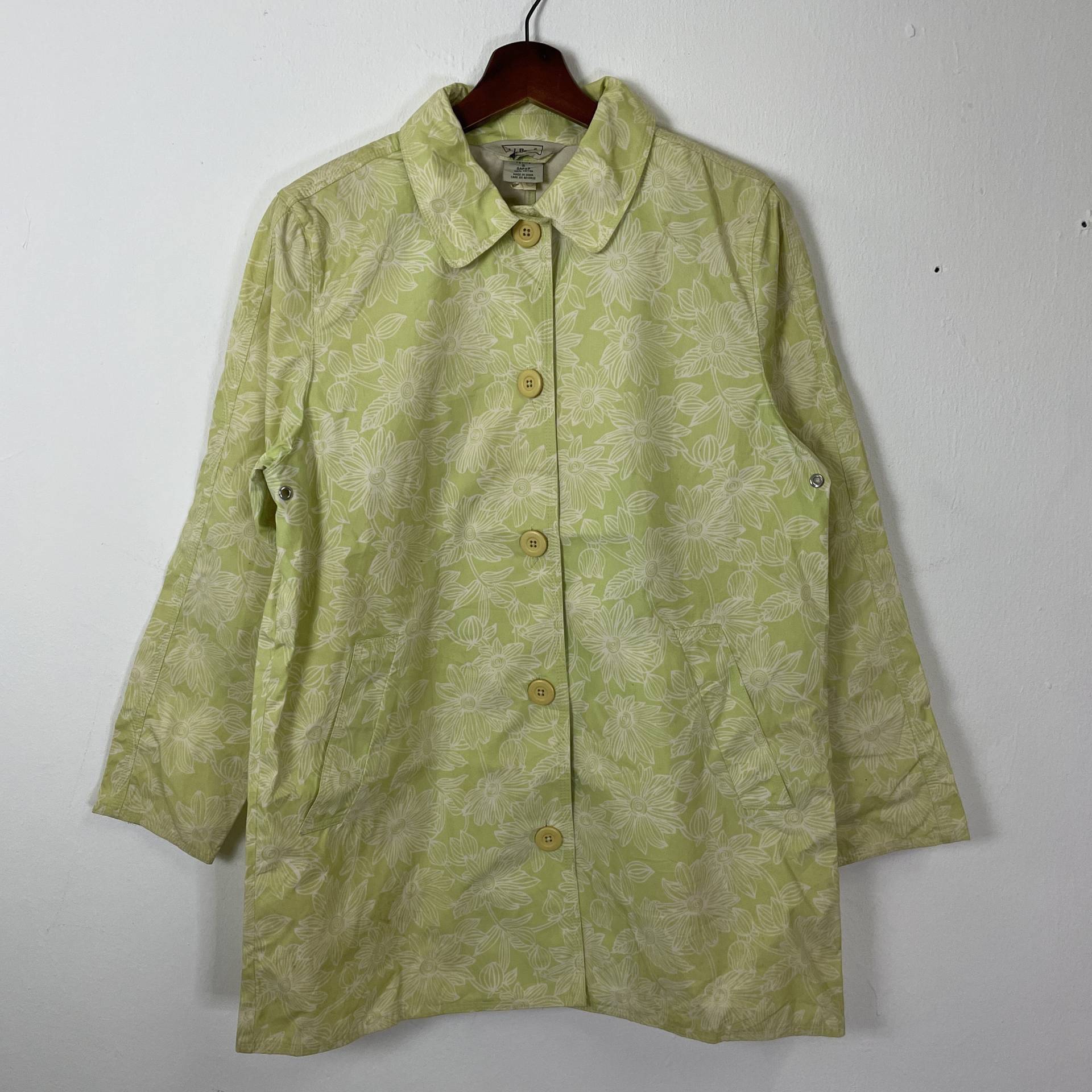 Vintage L.l Bean Button Ups Jacke L Mantel Größe M von TheShahStore