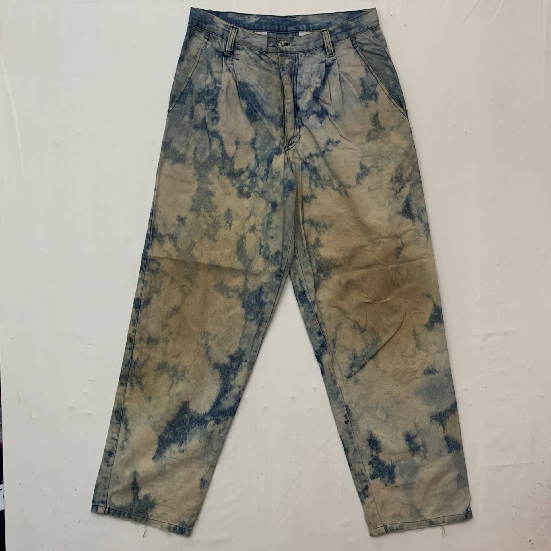 Vintage Polo Von Ralph Lauren Hose in Acid-Waschung W30 von TheShahStore