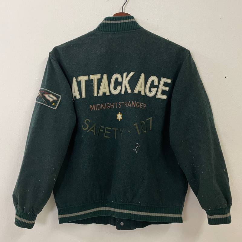 Vintage Unbranded Varsity Jacke Button Ups Jacket Größe S von TheShahStore