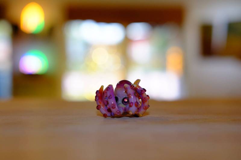 Octopus-Glas-Anhänger von TheSharpie