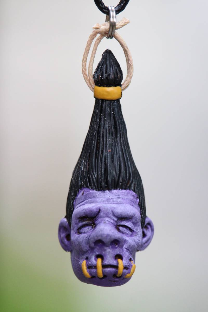 Geschrumpftkopf Halskette Geschrumpftkopf Halskette von TheShrunkenHeadShop