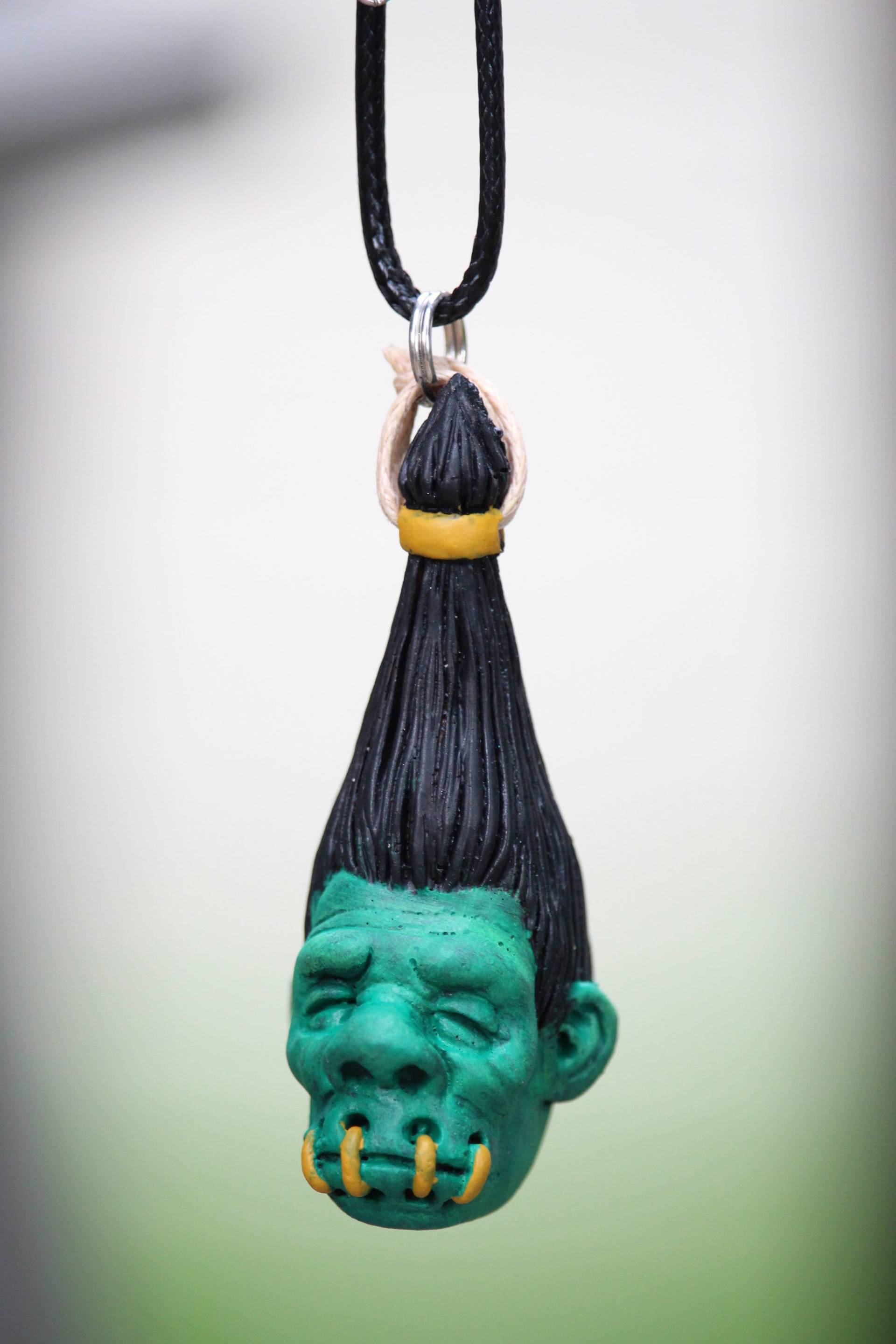 Geschrumpftkopf Halskette Geschrumpftkopf Halskette von TheShrunkenHeadShop
