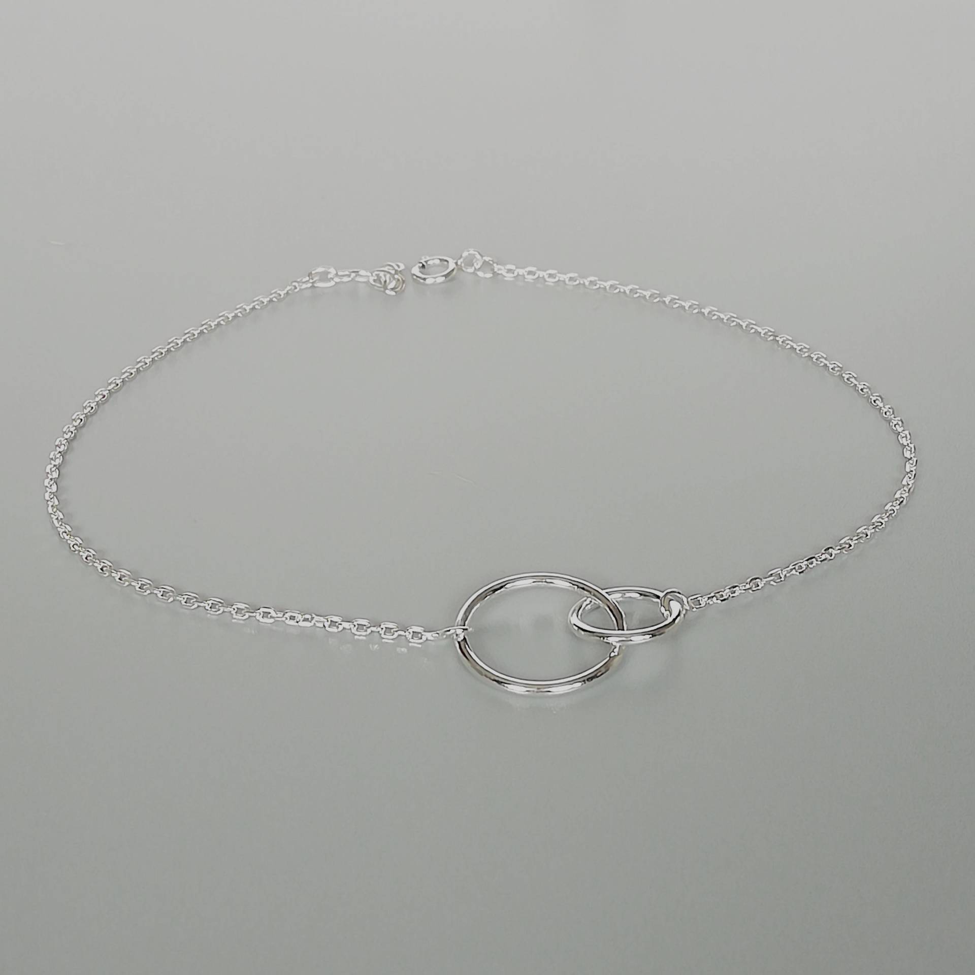 Kreis Des Lebens-Kette Fußkettchen | in Charm Silber Füße Schmuck Wanderlust Fußkette Astl von TheSilverGame