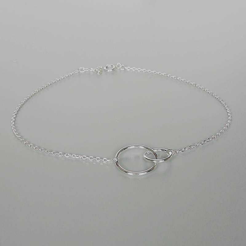 Kreis Des Lebens-Kette Fußkettchen | in Charm Silber Füße Schmuck Wanderlust Fußkette Astl von TheSilverGame