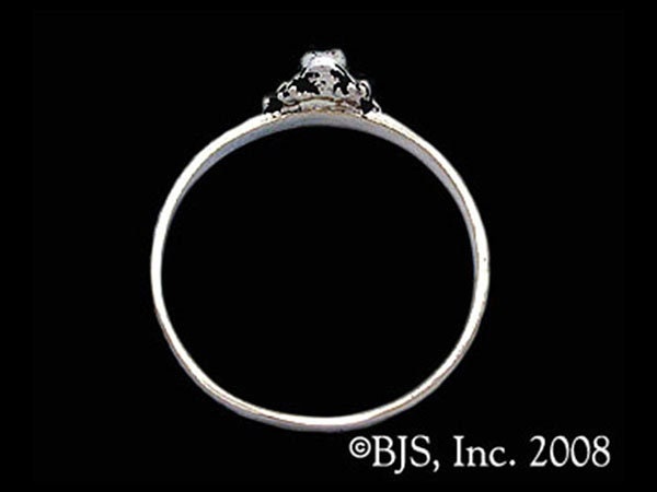 Baby Frosch Ring, Sterling Silber Ring Erhältlich in Den Us-Größen 5 - 20, Schmuck, Frösche, Inklusive Kostenlosen Us-Versand von TheSilverMenagerie