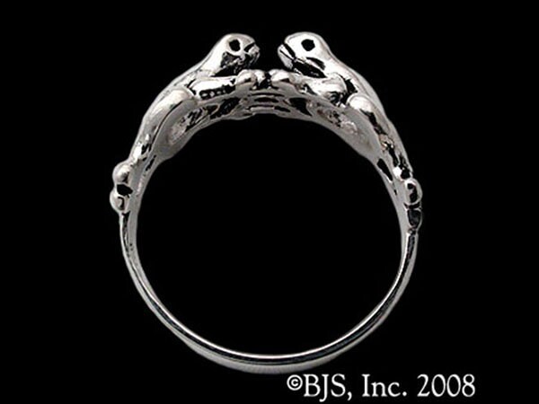 Doppel Frosch Ring, Sterling Silber Küssen Frösche Ring Erhältlich in Den Us-Größen 5 - 20, Schmuck, Frösche, Inklusive Kostenlosen Us-Versand Doppel Frosch Ring, Sterling Silber Küssen Frösche Ring Erhältlich in Den Us-Größen 5 - 20, Schmuck, Frösche, Inklusive Kostenlosen Us-Versand von TheSilverMenagerie