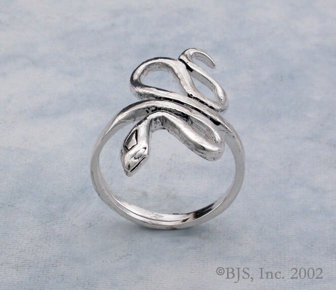 sterling Silber Schlange Ring, Erhältlich in Den Us-Größen 5 - 20, Schlangen Schmuck, Schlangen, Diamant Kopf Muster, Inklusive Kostenlosen sterling Silber Schlange Ring, Erhältlich in Den Us-Größen 5 - 20, Schlangen Schmuck, Schlangen, Diamant Kopf Muster, Inklusive Kostenlosen von TheSilverMenagerie