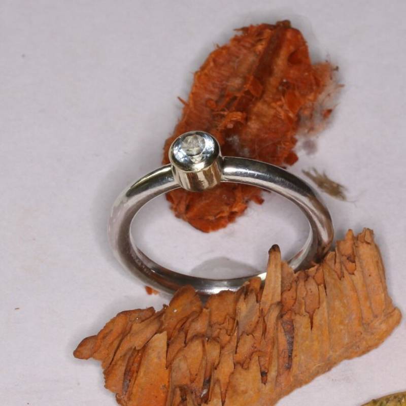 Handgemachte Sterling Silber Topas Ring Handgemachte Sterling Silber Topas Ring von TheSmallBench